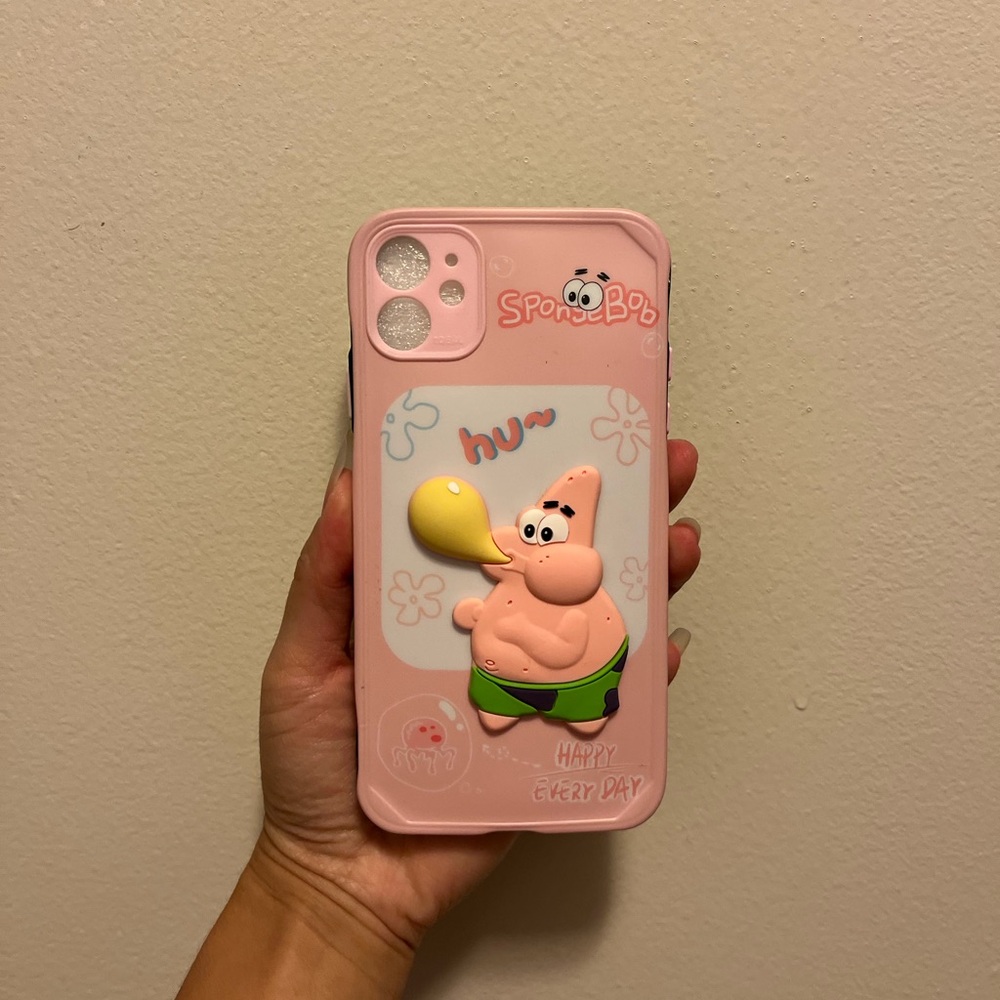 Patrick bubbly gum 🫧 Phone Case